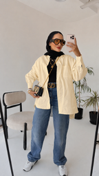 Oversized Gabardine Shirt