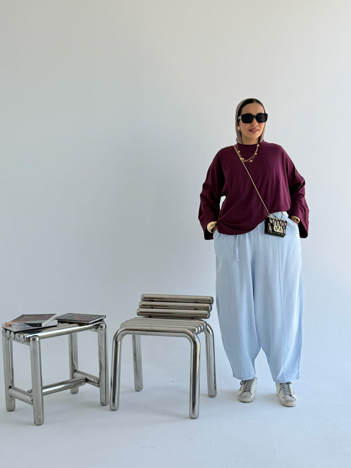 Balloon Linen Pants