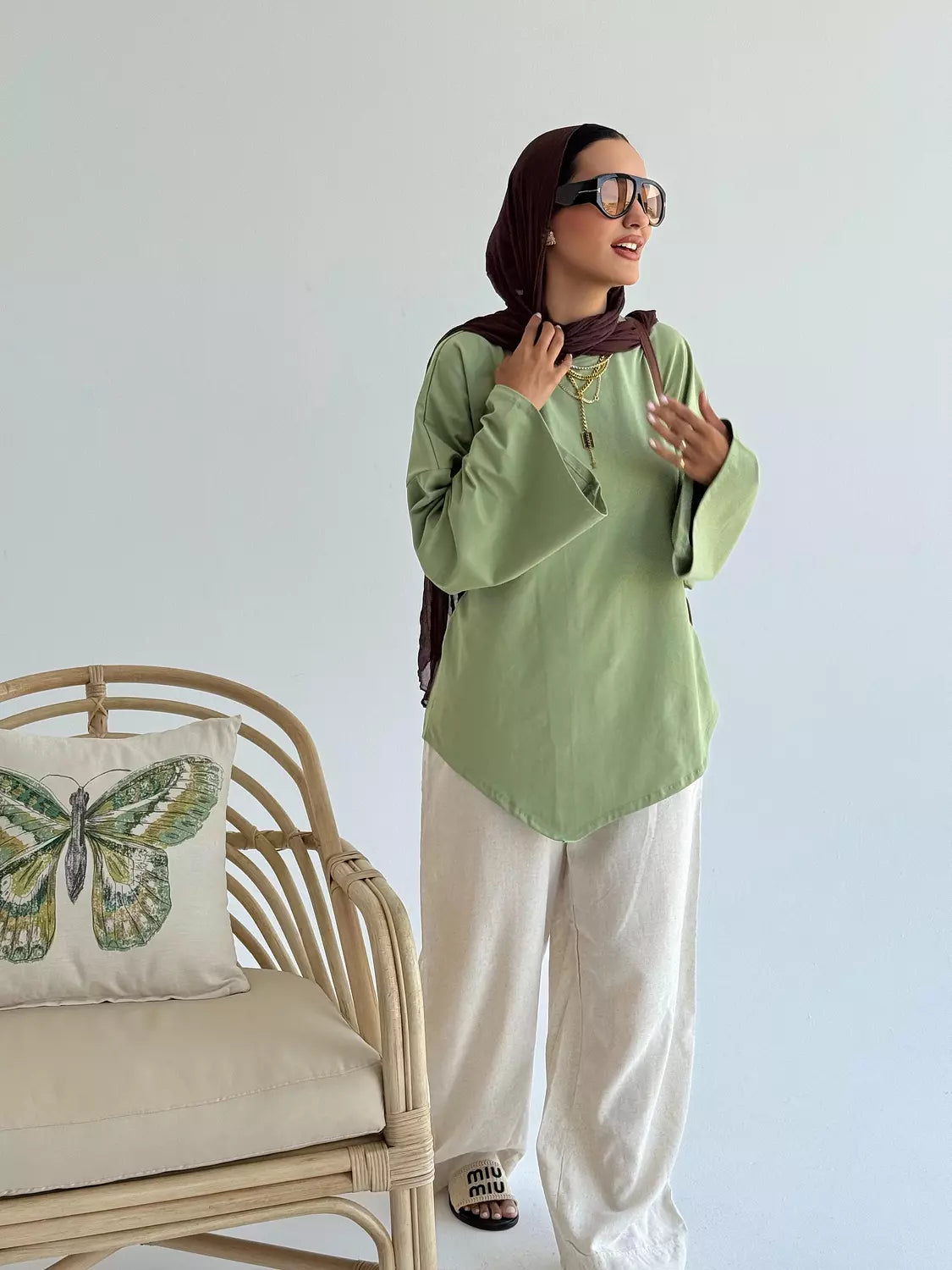 Oversized Cotton Shirt