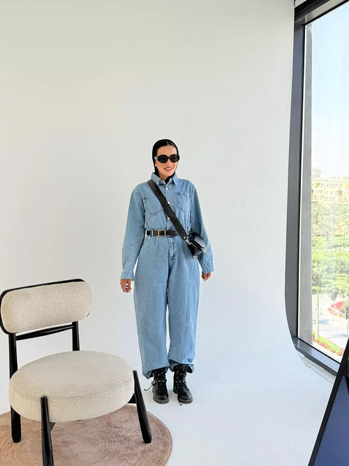 Denim Jumpsuit