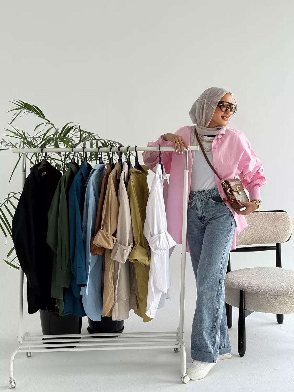 Oversized Gabardine Shirt