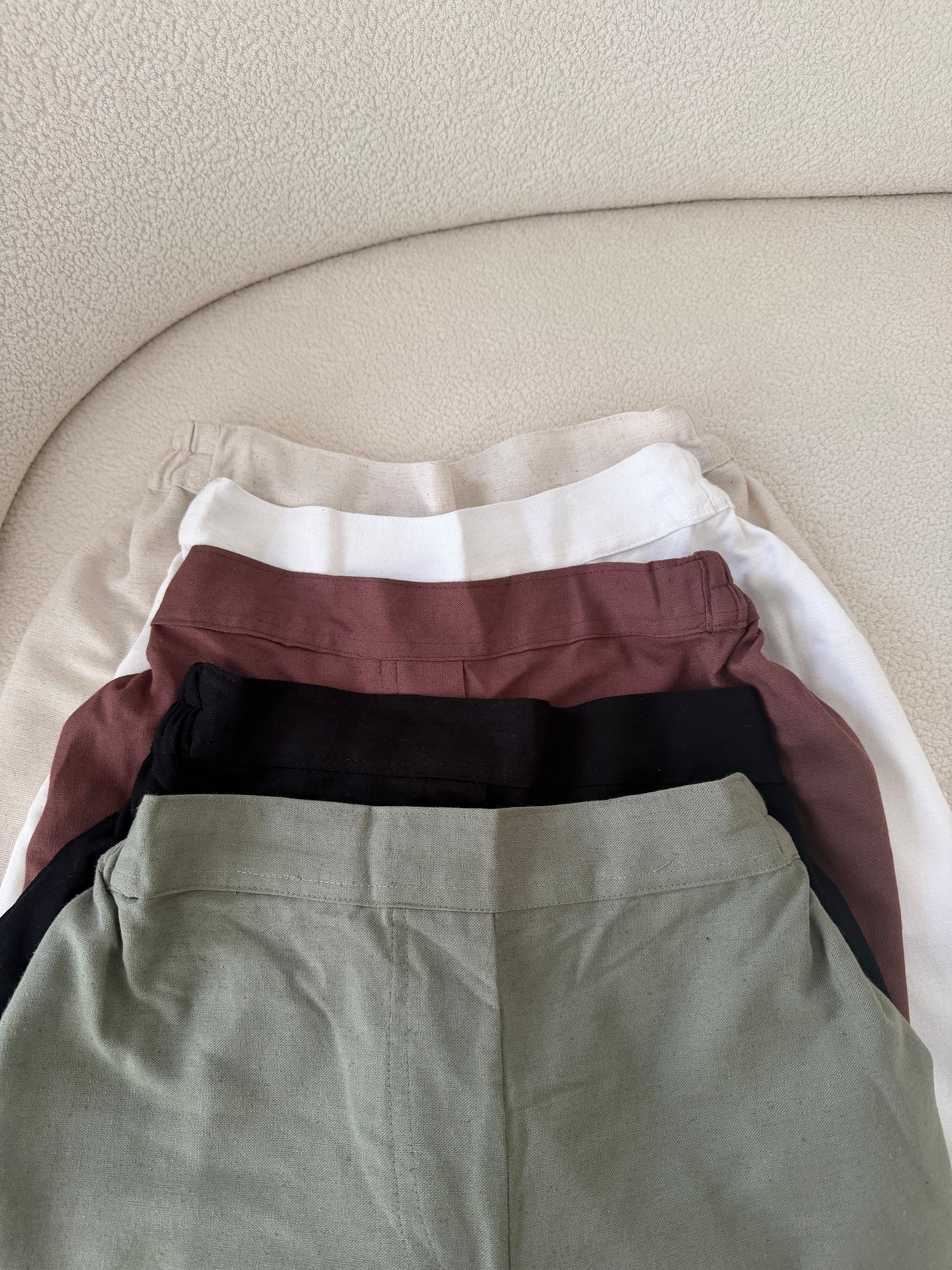 Pure Linen Pants