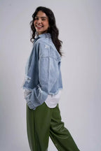 Cropped Jeans Jacket