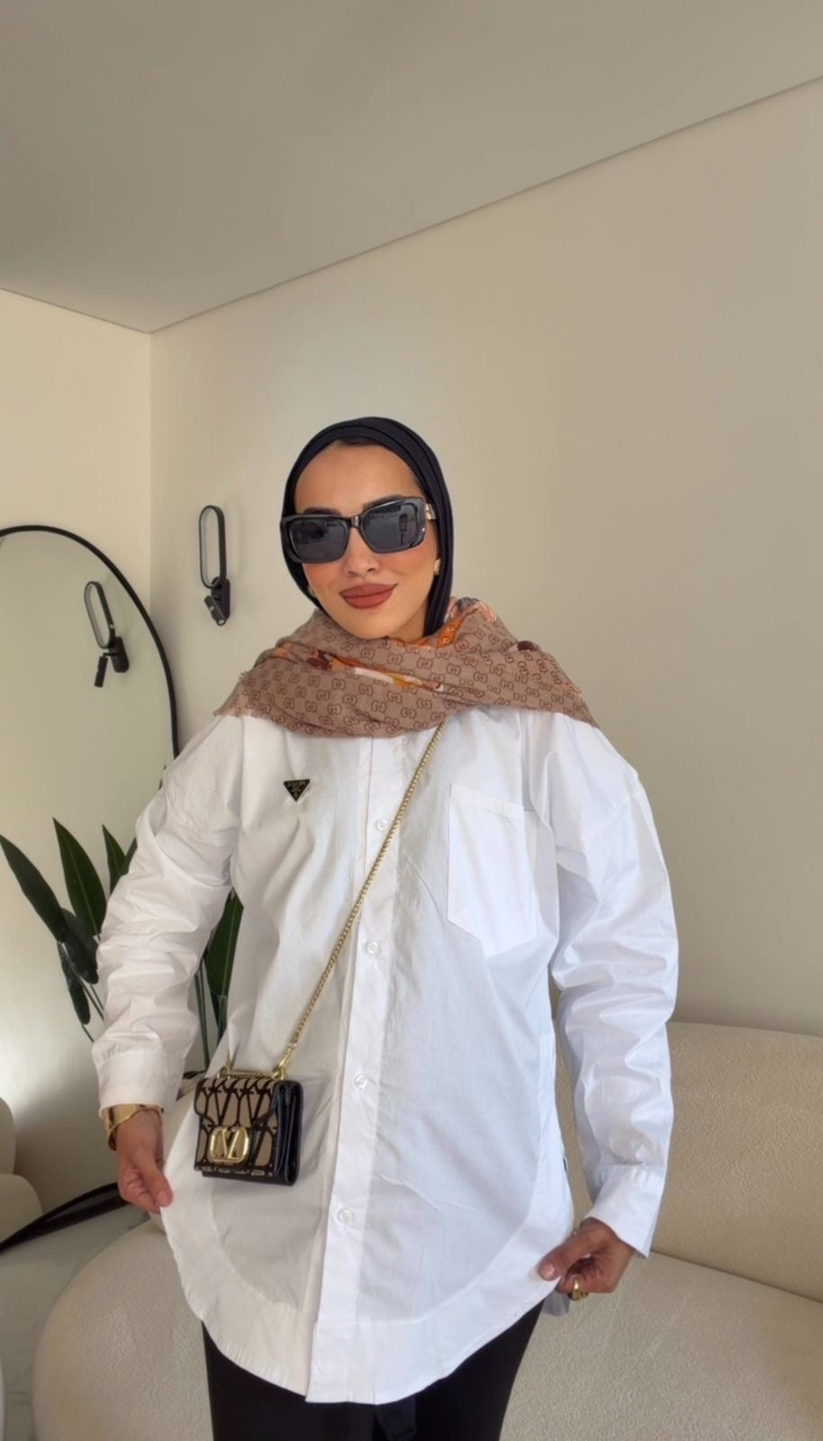 White shirt oversized