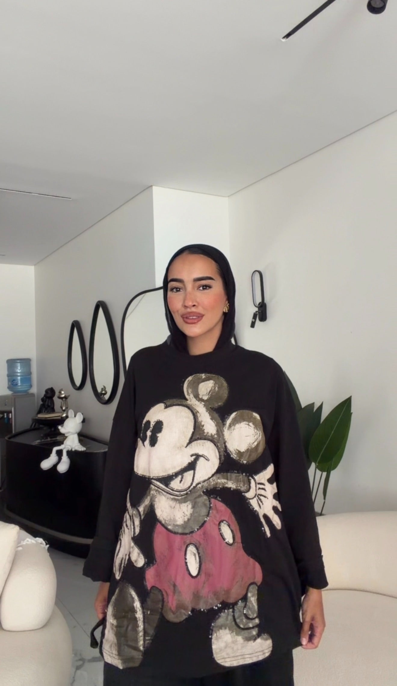 Oversized Mickey Cotton T-Shirt🫶🏼