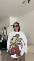 Oversized Mickey Cotton T-Shirt🫶🏼