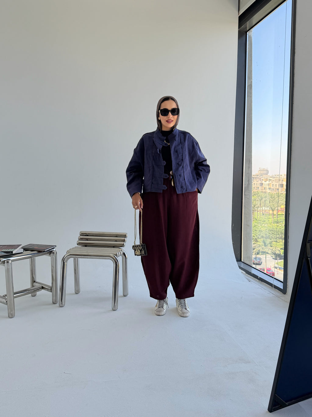 Balloon Linen Pants