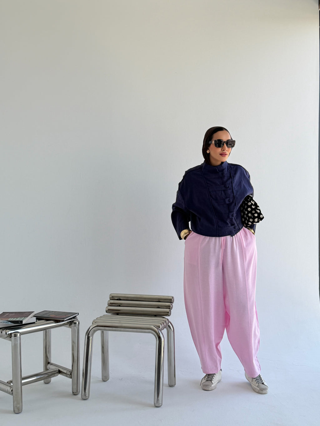 Balloon Linen Pants