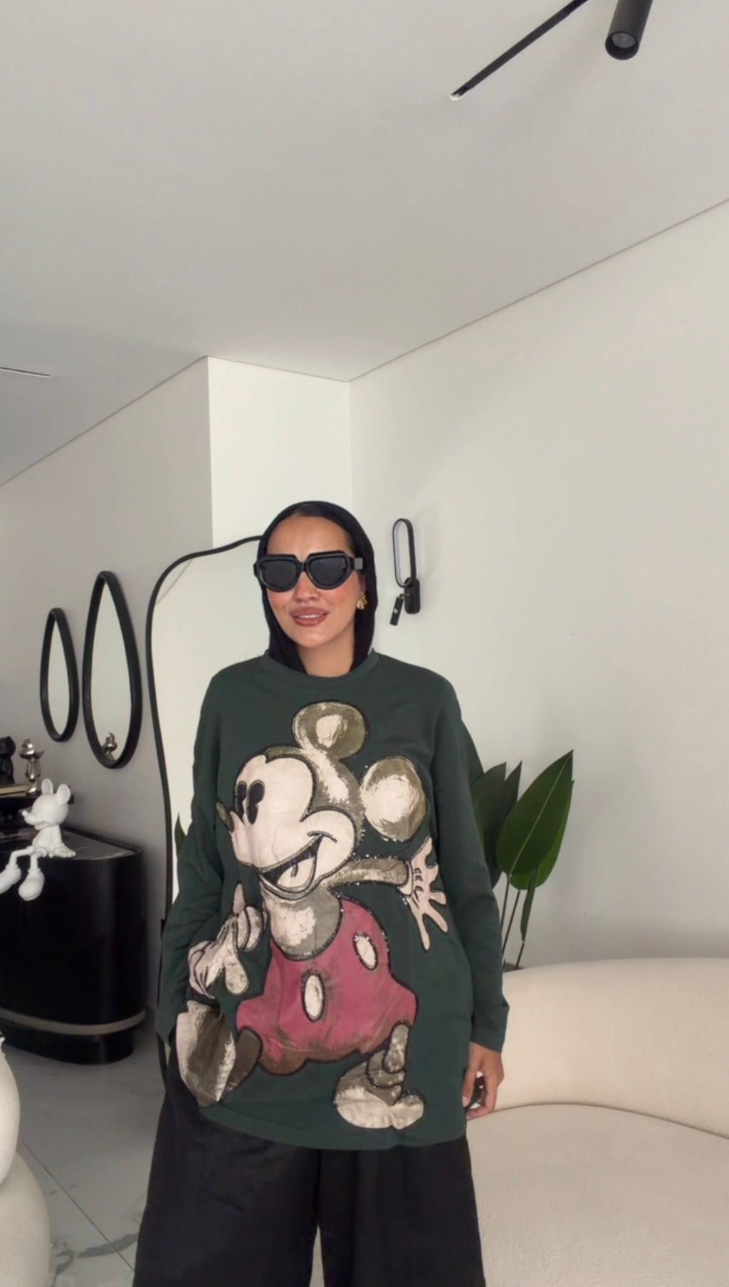 Oversized Mickey Cotton T-Shirt🫶🏼