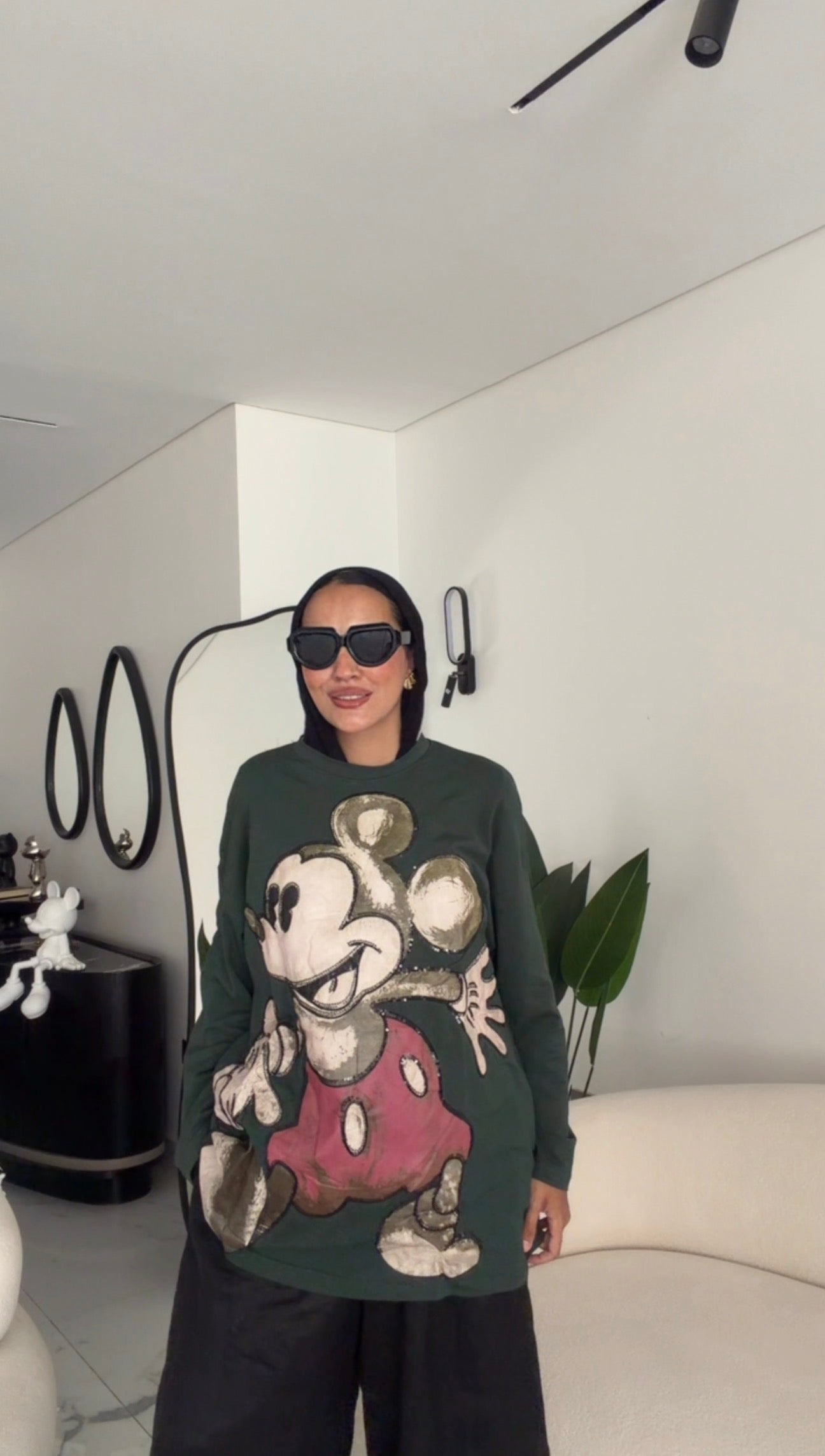 Oversized Mickey Cotton T-Shirt🫶🏼