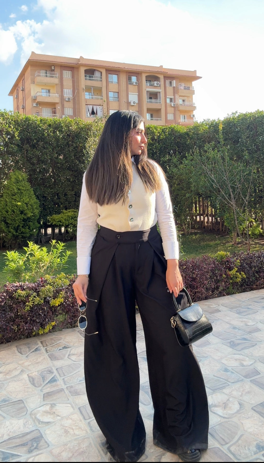 Elegant Wide-Leg Pants