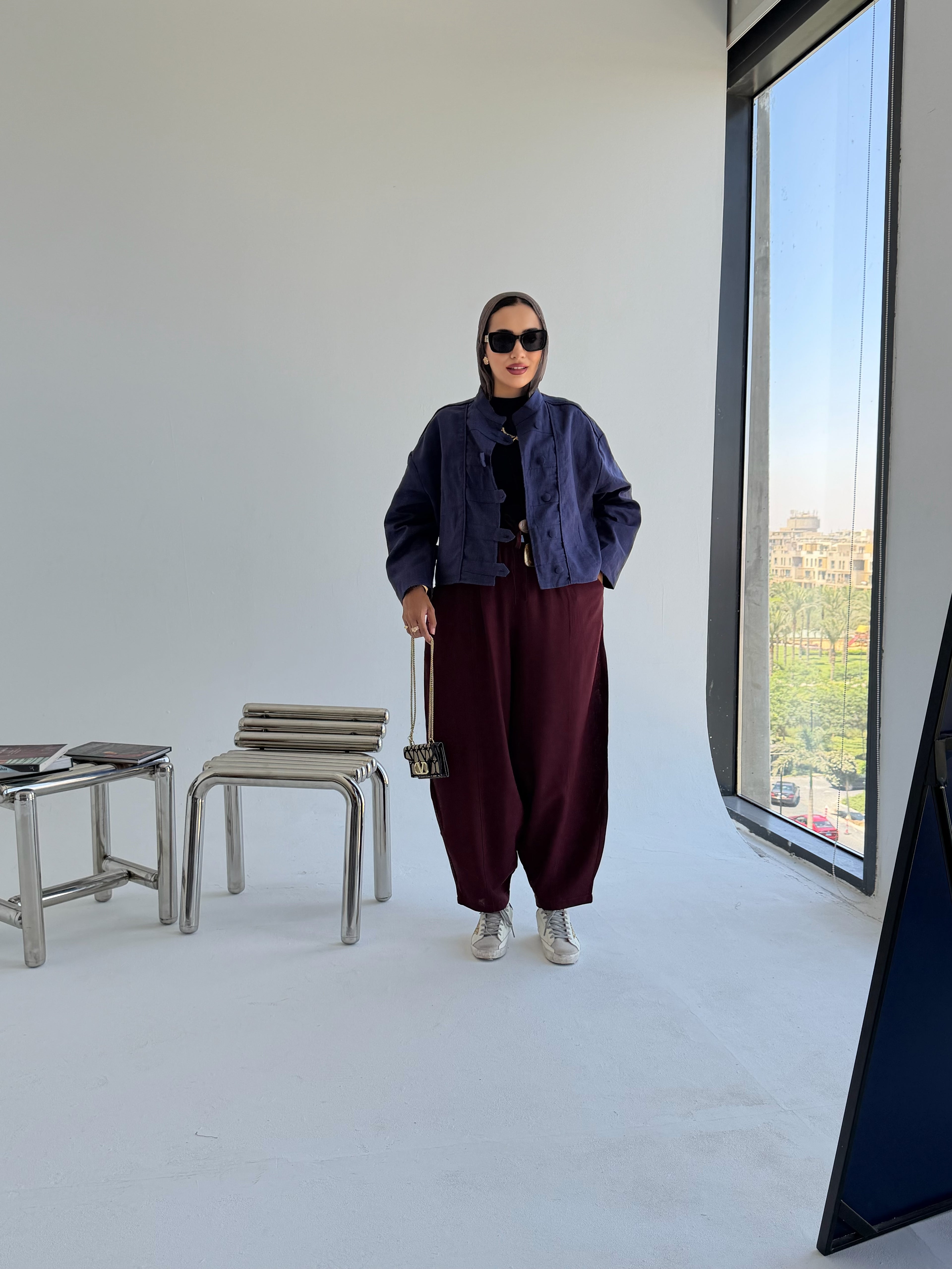 Balloon Linen Pants