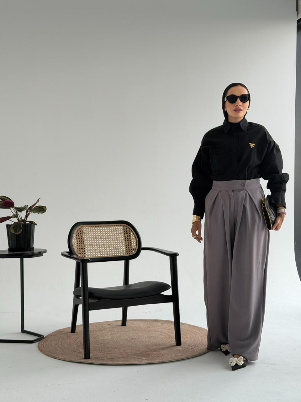 Elegant Wide-Leg Pants