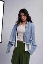 Cropped Jeans Jacket