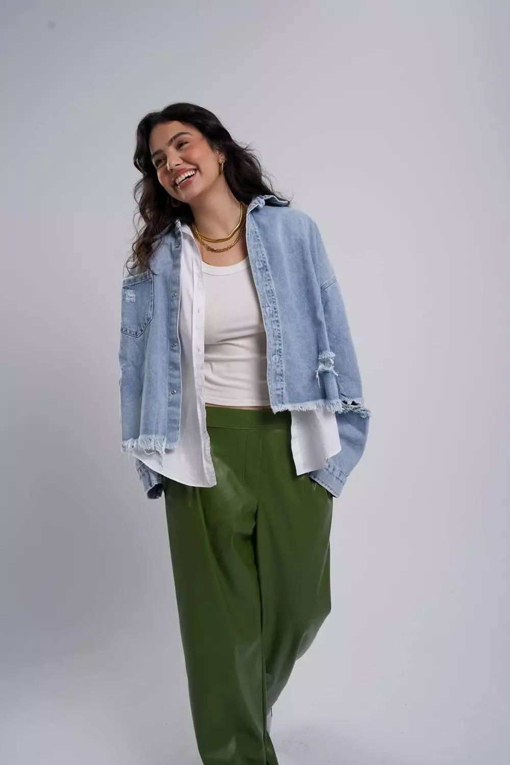 Cropped Jeans Jacket